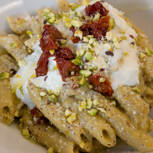 Pasta al pesto di pistacchio