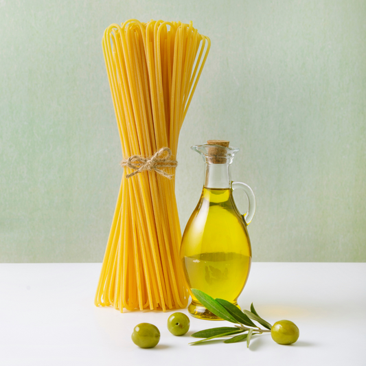 Un combo made in Eataly : pâtes et huiles d’olive
