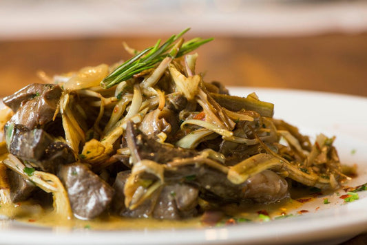 Recette : Coratella alla romana