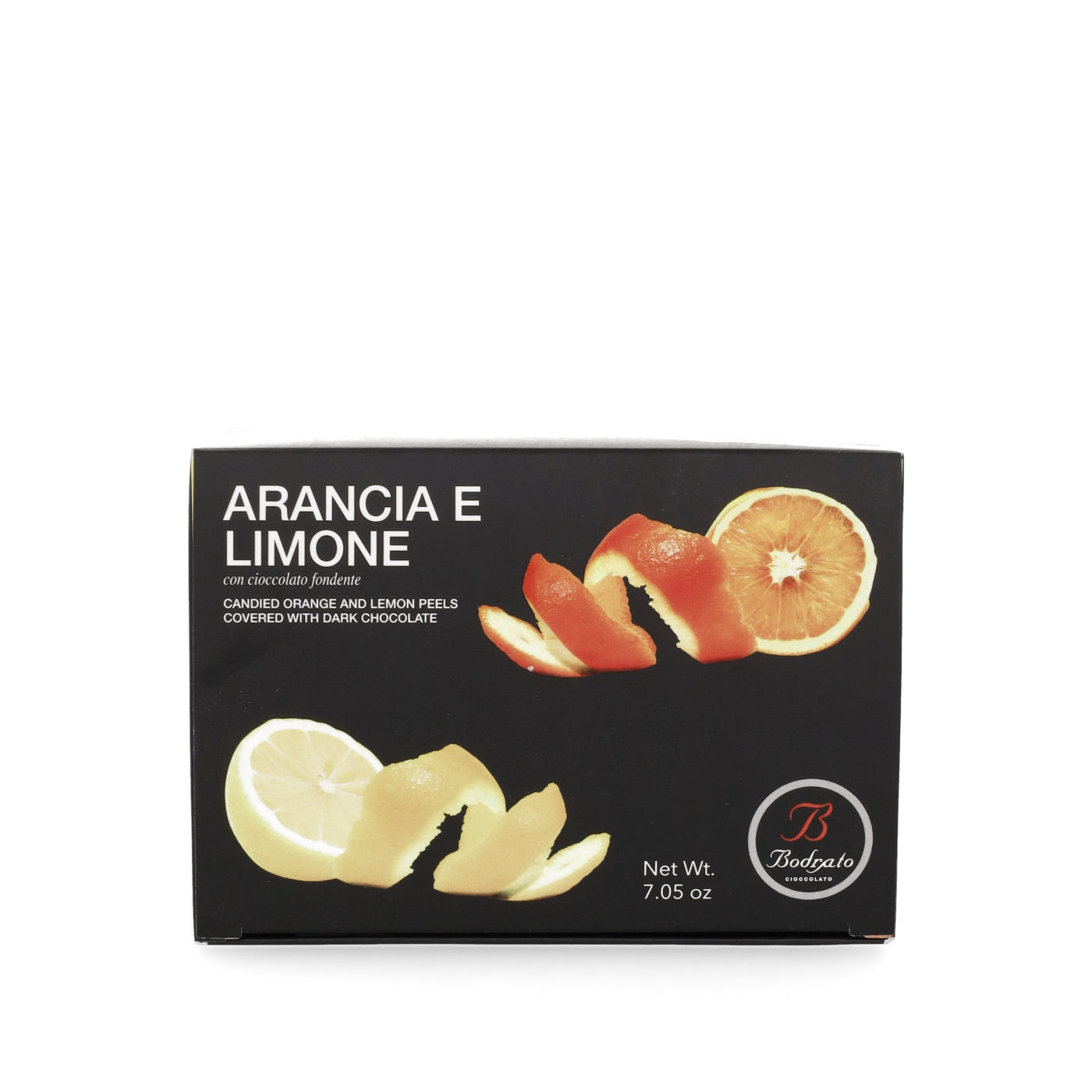 Ecorces de citron et d'oranges au chocolat noir 200g