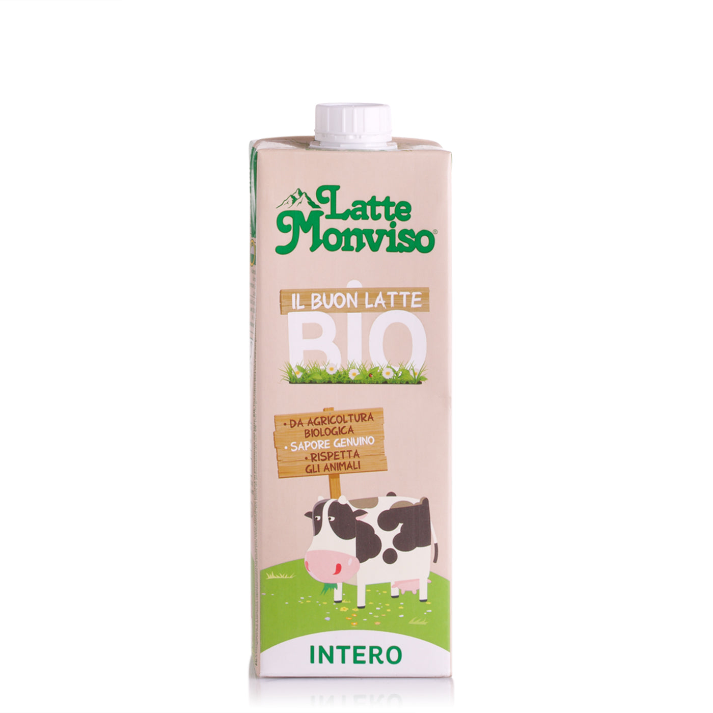 Lait BIO entier 100 % italien 1l Monviso