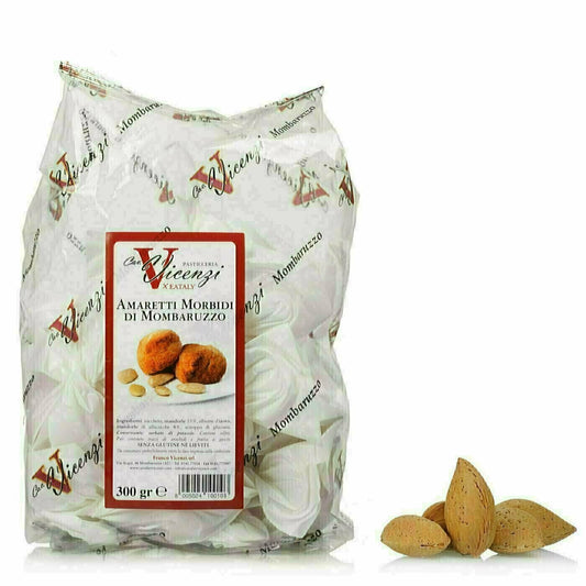Amaretti aux amandes moelleux 300g