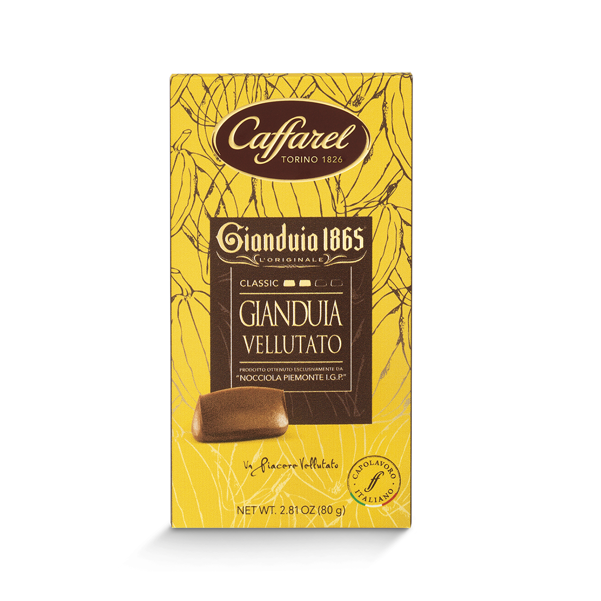 Tablette de chocolat gianduja 80g