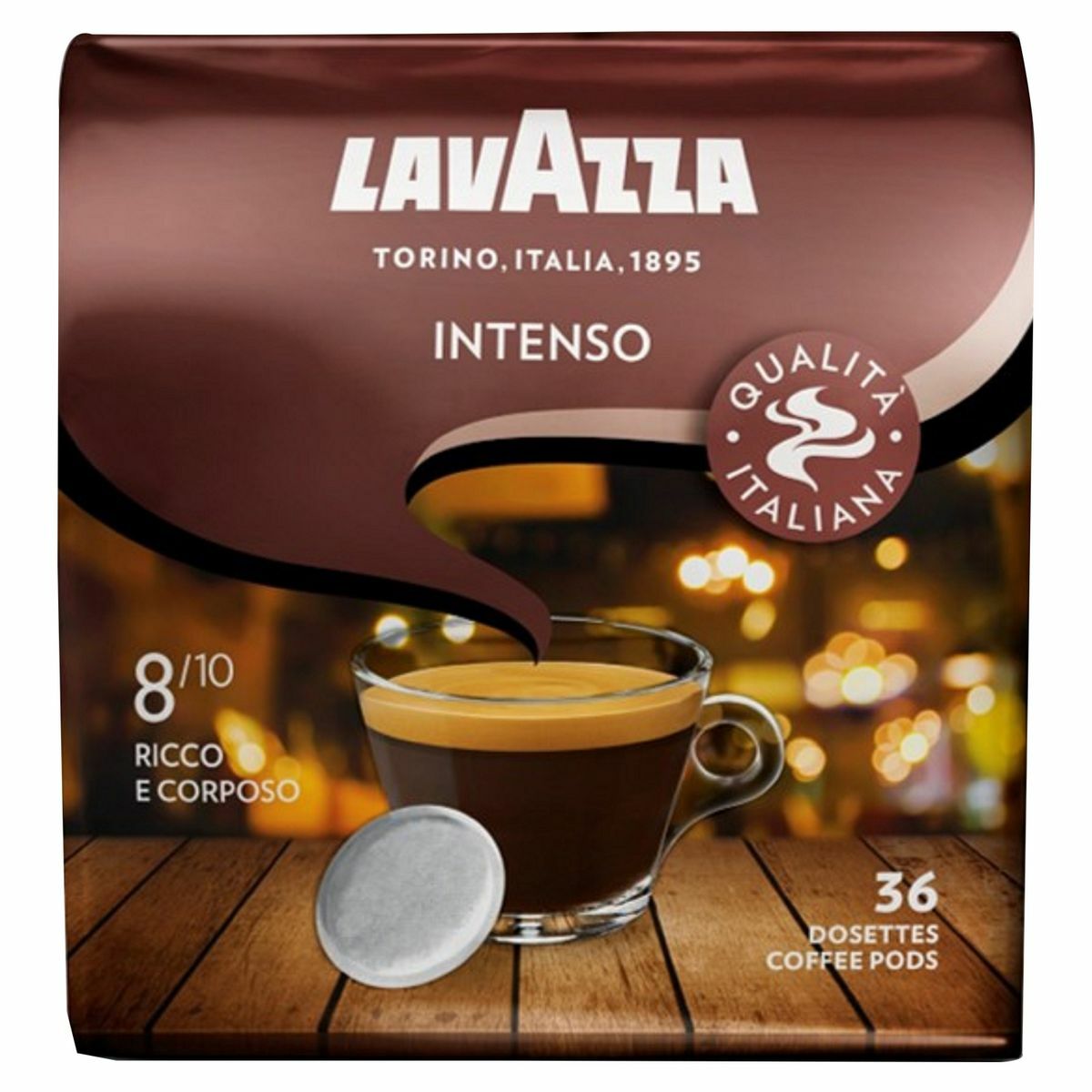 Café intenso 36 dosettes 250g
