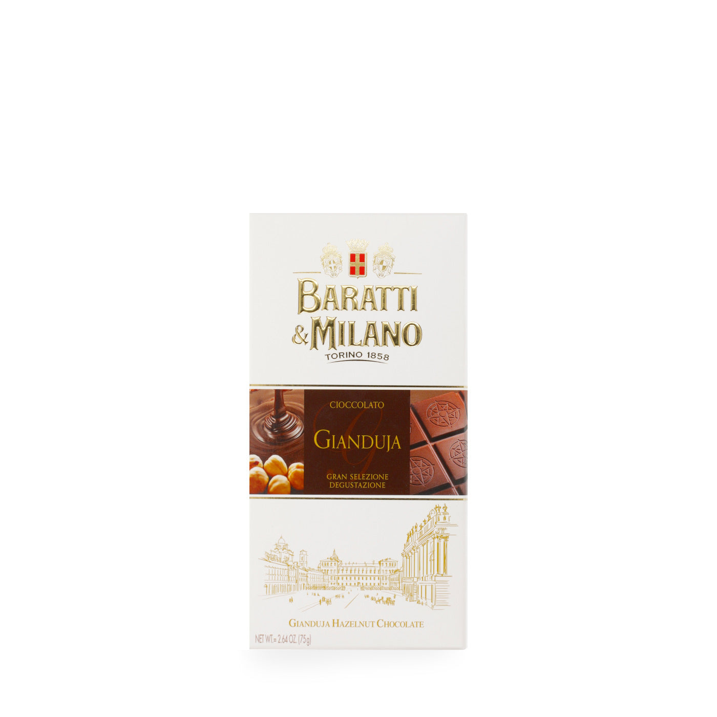 Tablette de chocolat gianduja 75g