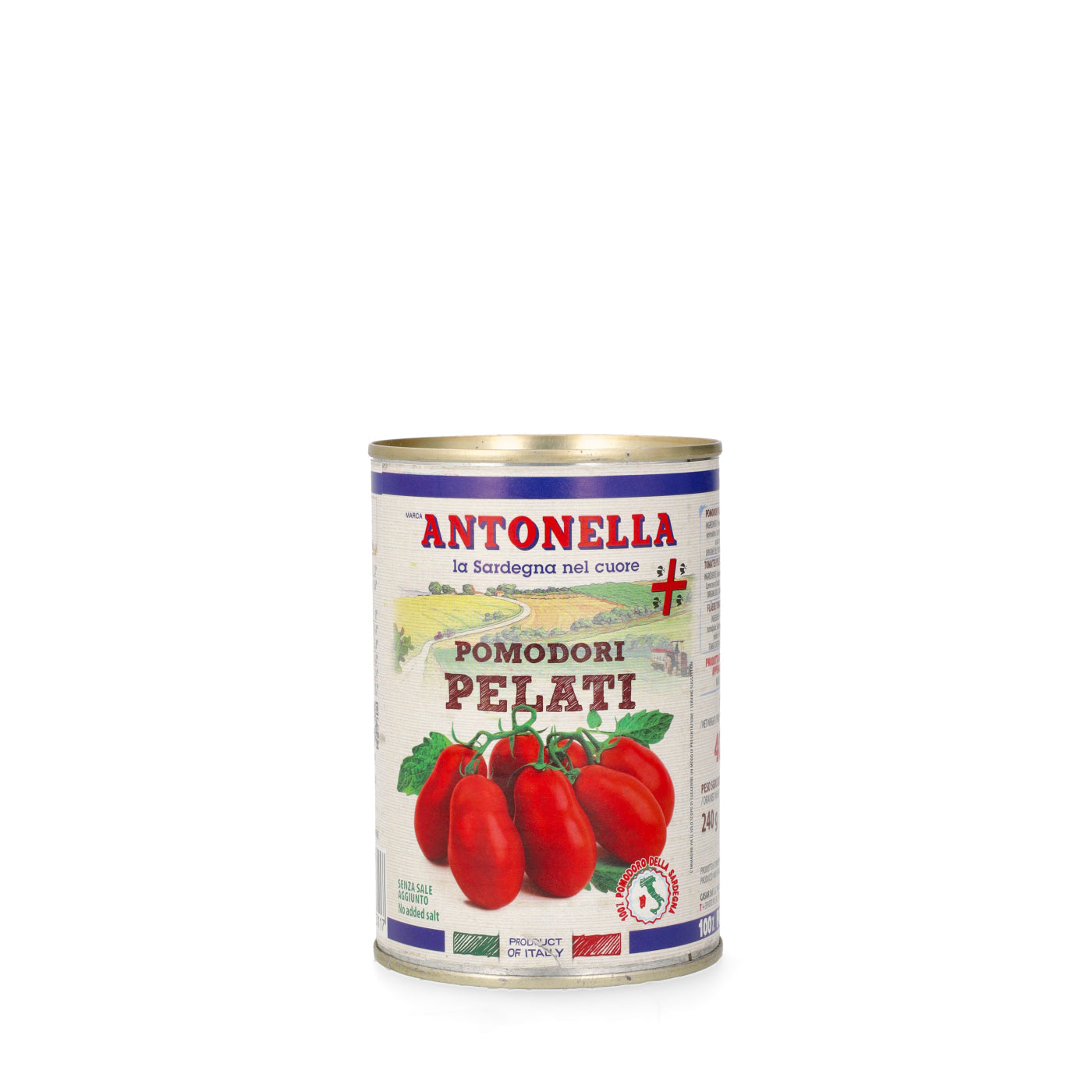 Tomates Pelées 100% Italiens 400g