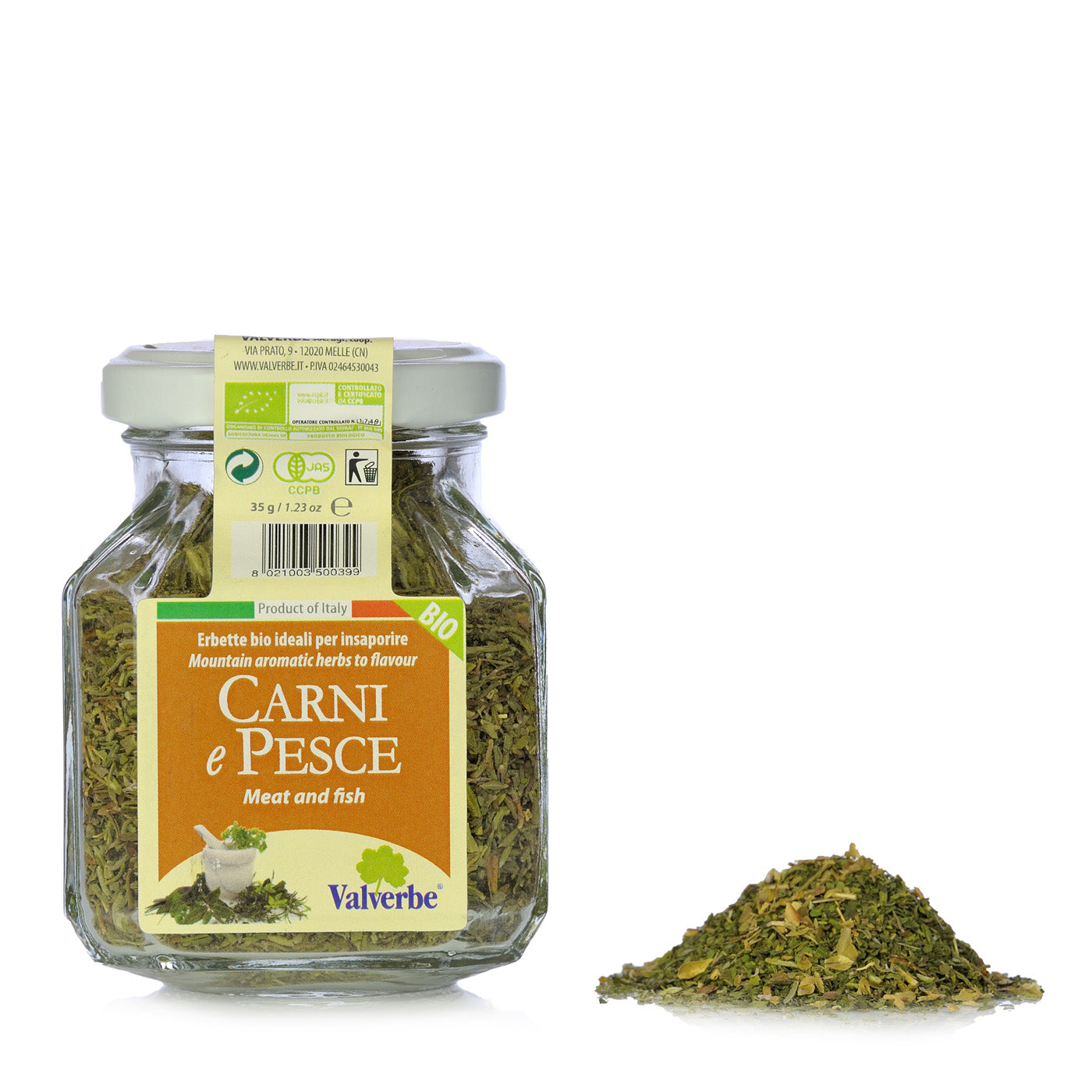Herbes de montagne poisson et viande 35g