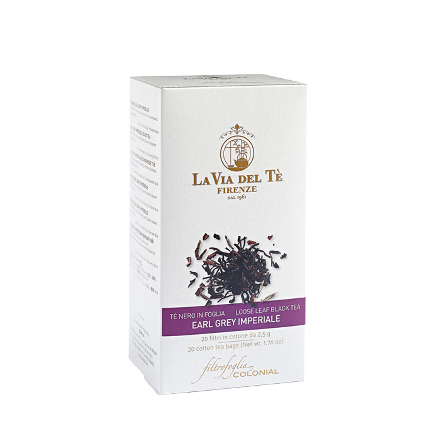 Boîte de 20 sachets de thé Earl Grey Impérial 50g