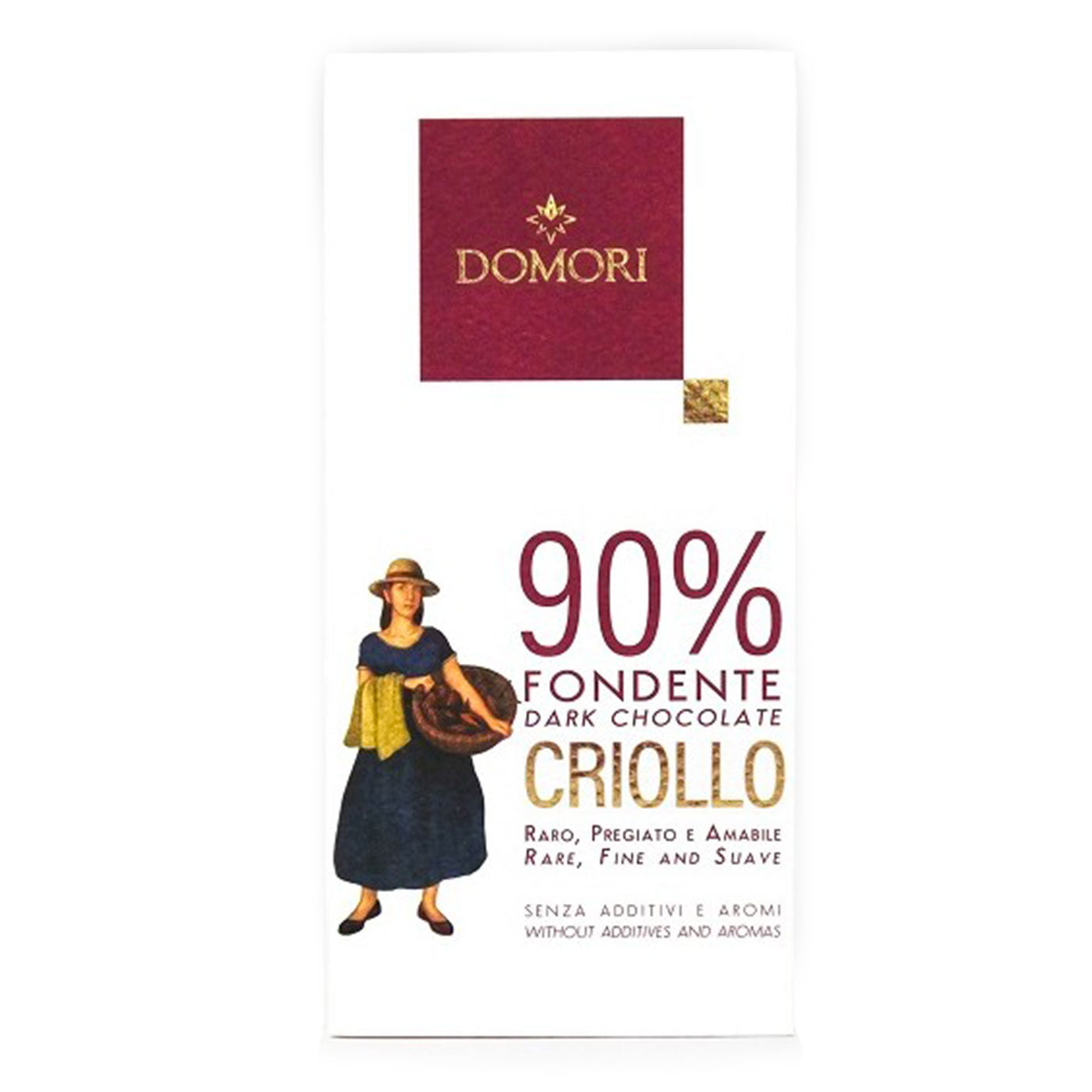 Tablette de chocolat Criollo 90% 50g