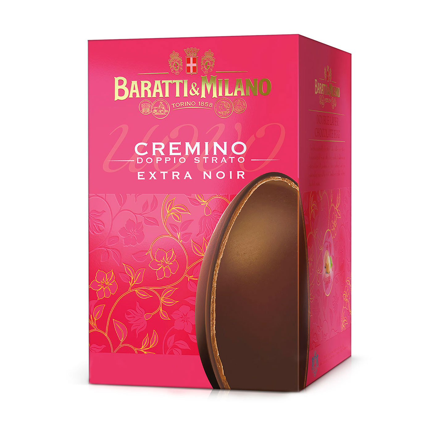 Oeuf Cremino Chocolat Noir Gianduja 250g