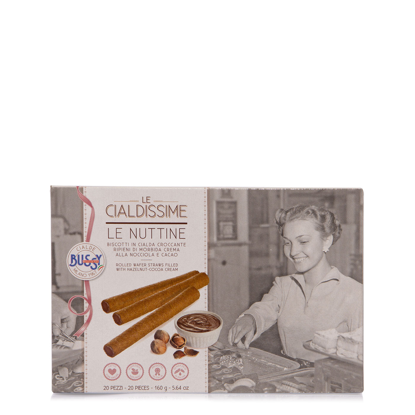 Gaufres Nuttine 160g