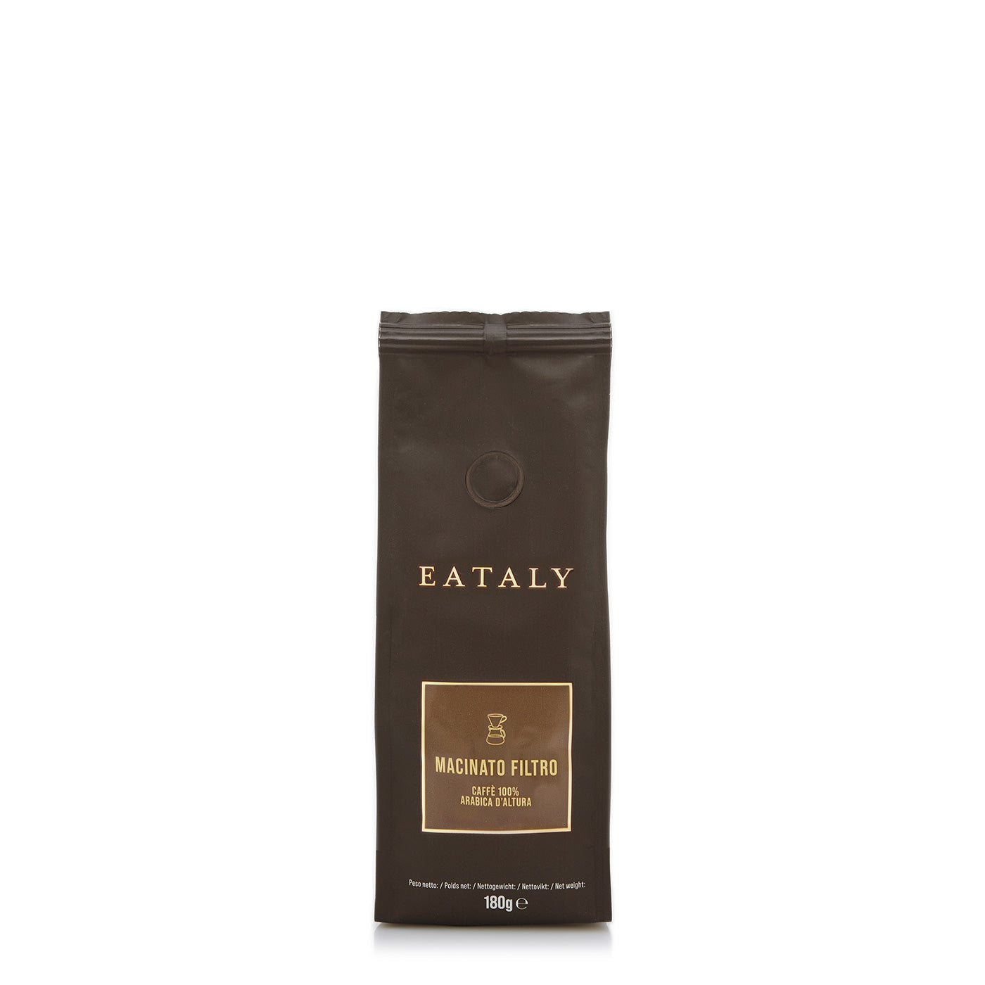 Café moulu filtre 100% Arabica 180g