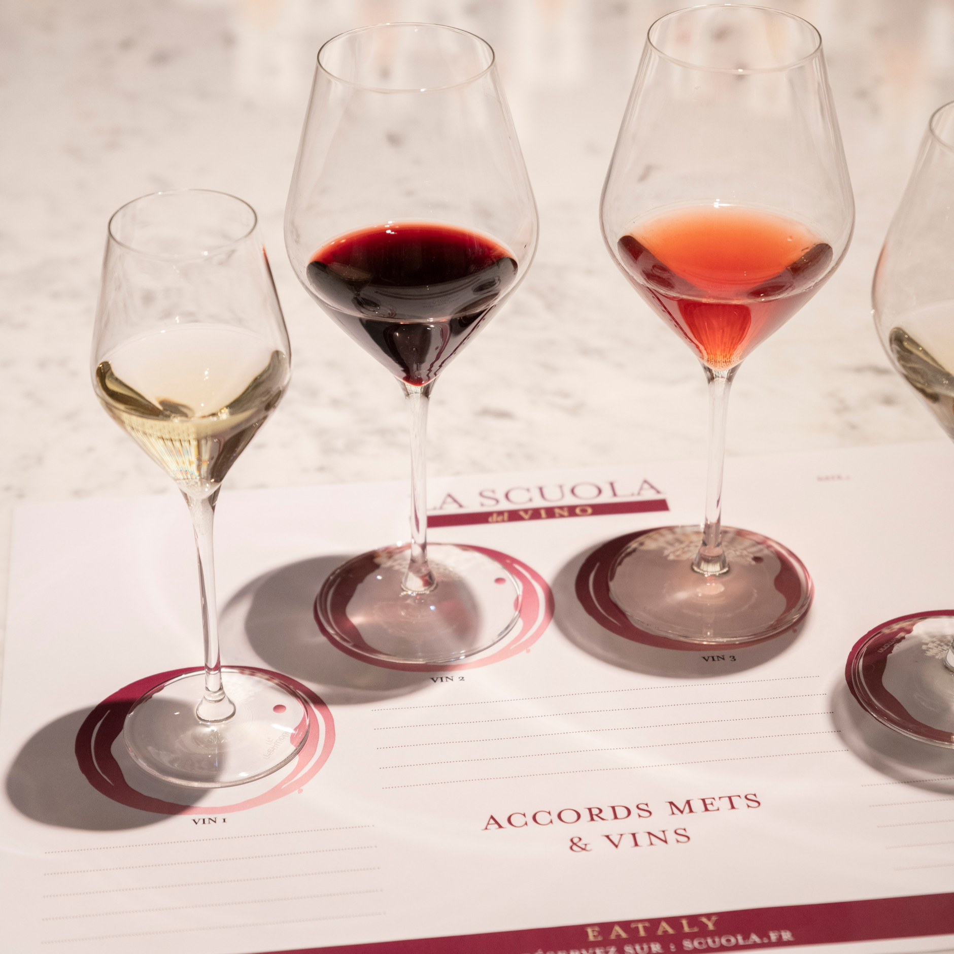 Dégustation de vins I Grandi Vini italiani – Eataly