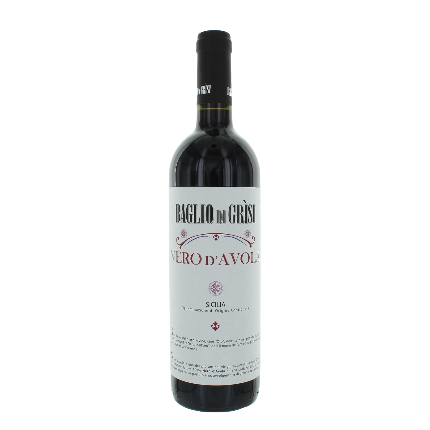 BTL BAGLIO DI GRISI D'AVOLA 0,75LT