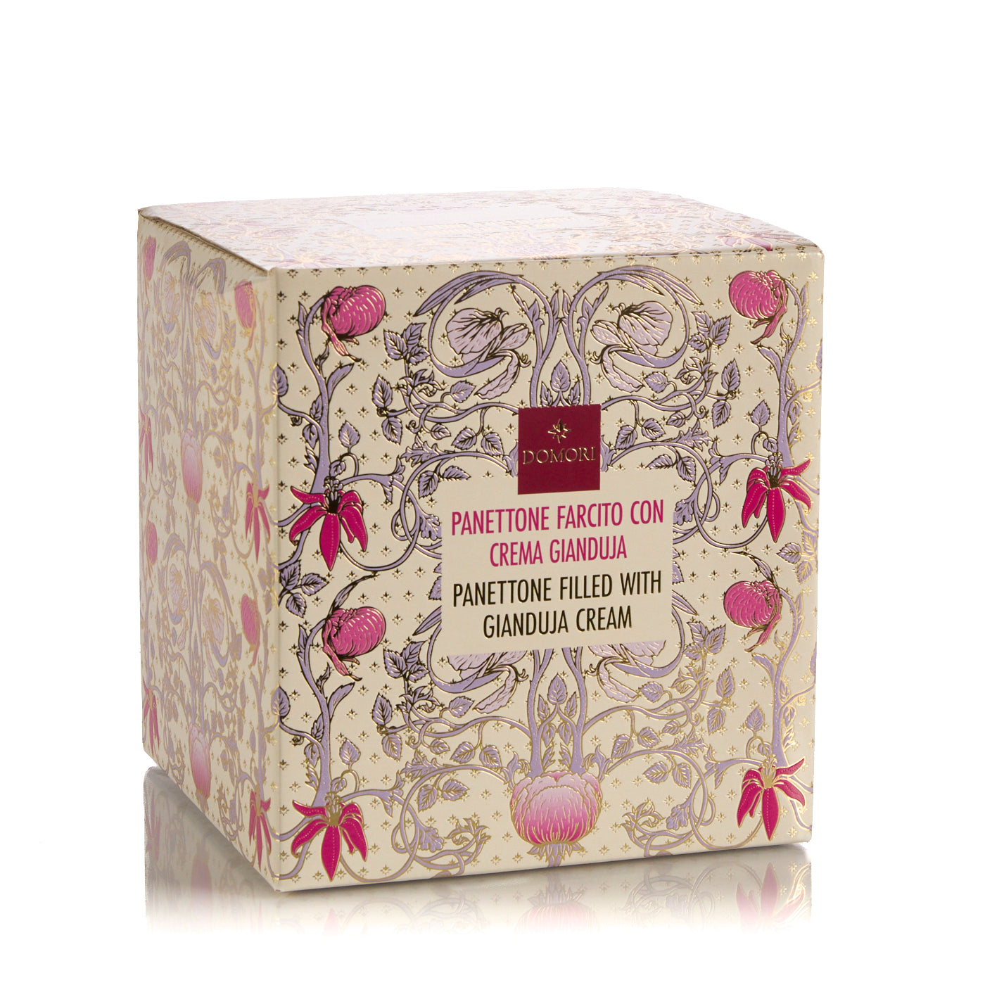 Panettone fourré à la crème gianduja 1kg Domori