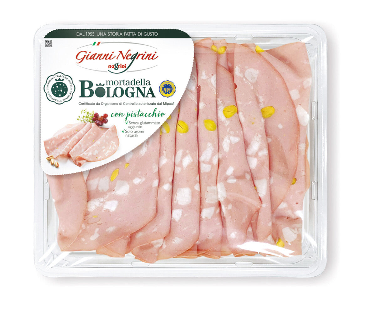 Mortadella de Bologne à la pistache 150g