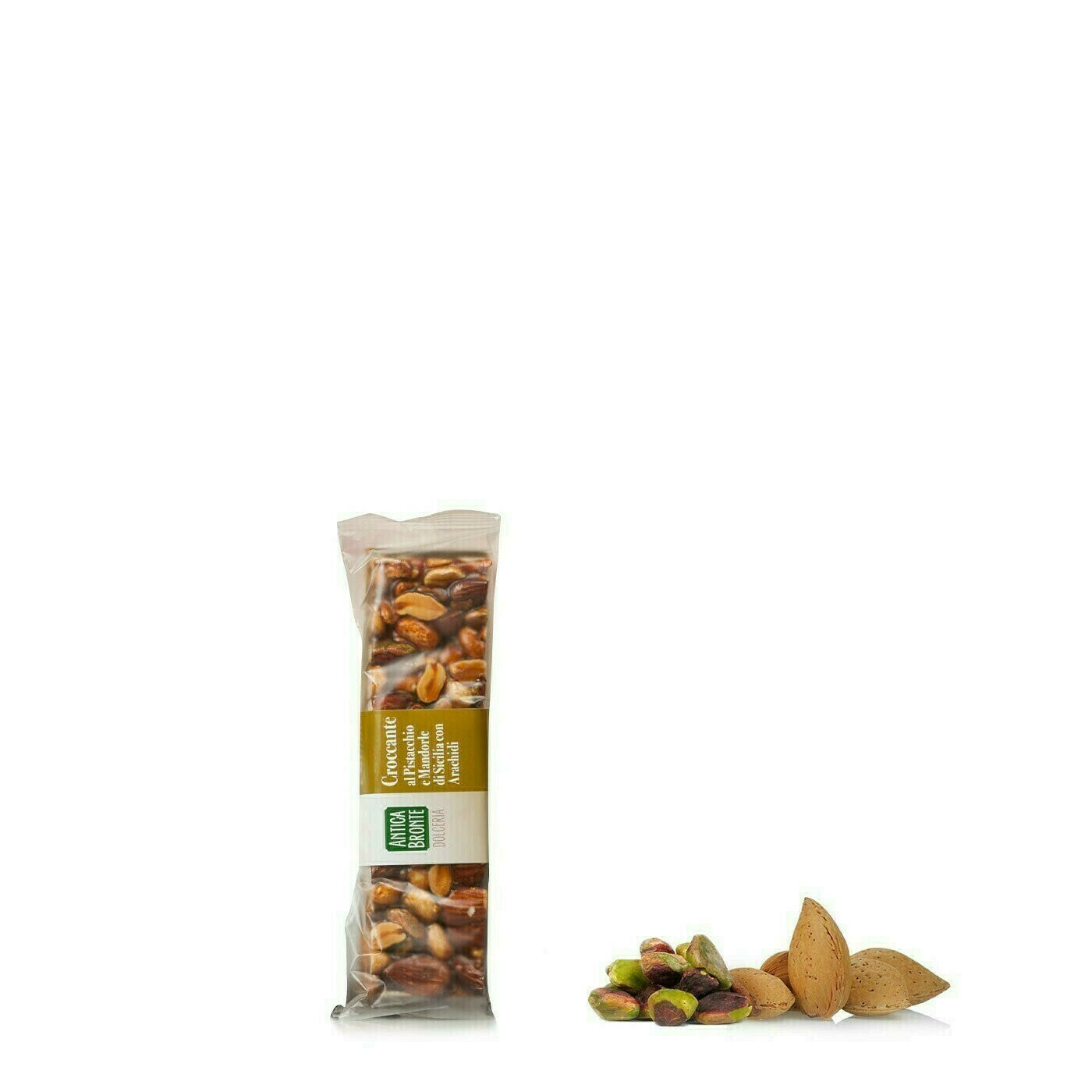 Barre aux pistaches et aux amandes 60g