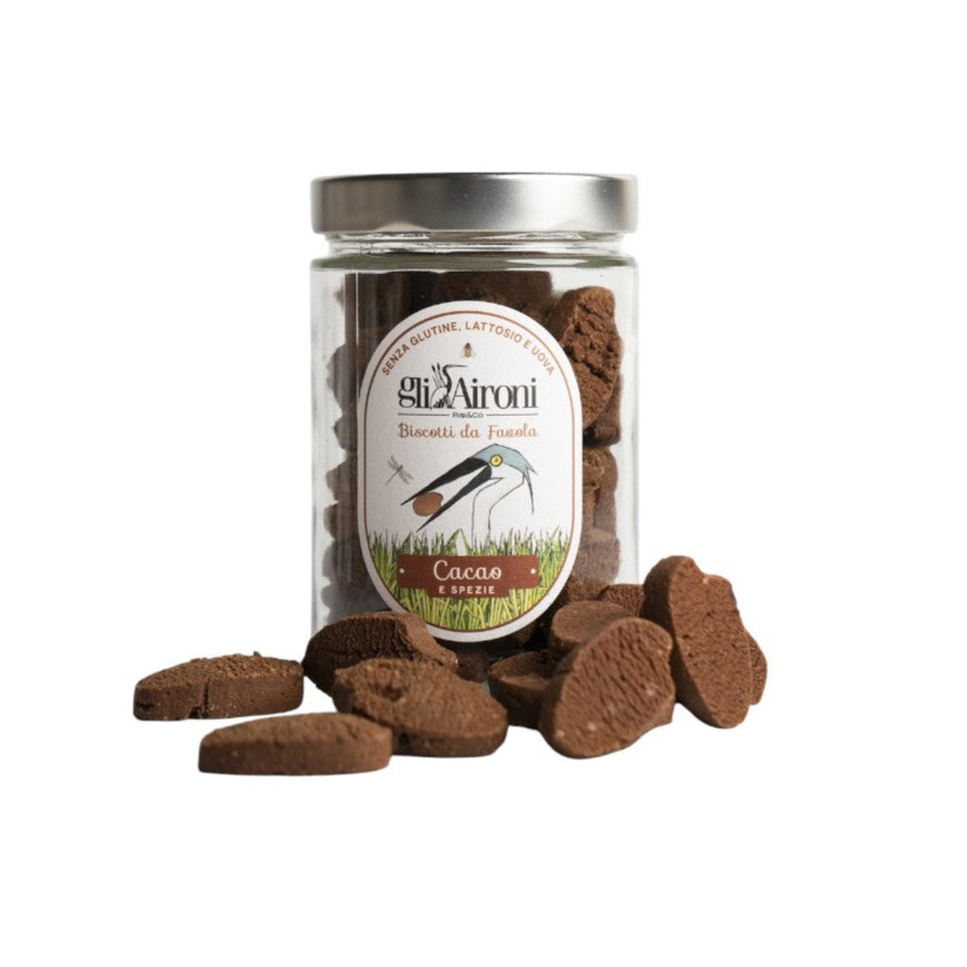 Biscuits riz cacao et épices 200g