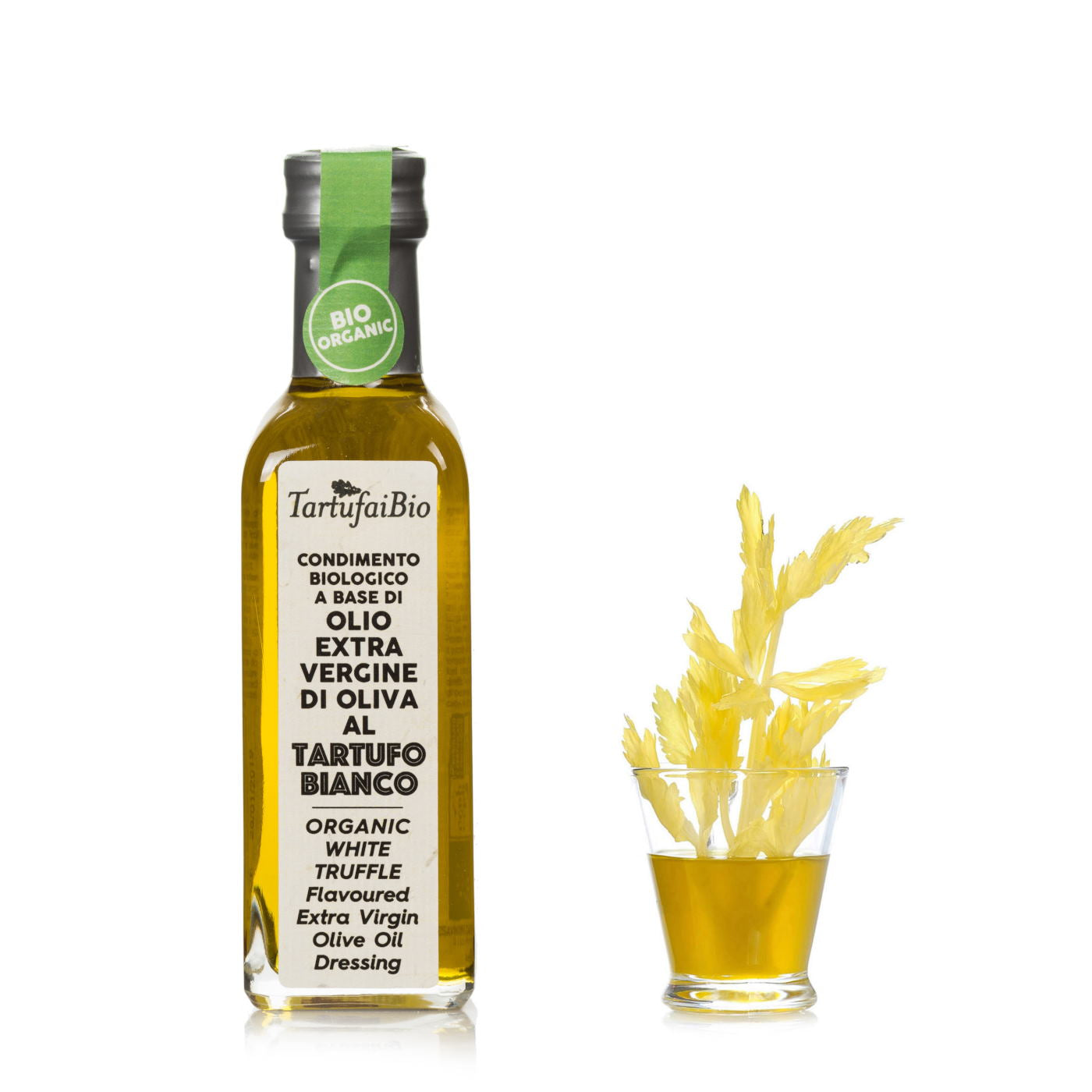 Huile d'olive extra vierge Bio à la truffe blanche 0,1lt