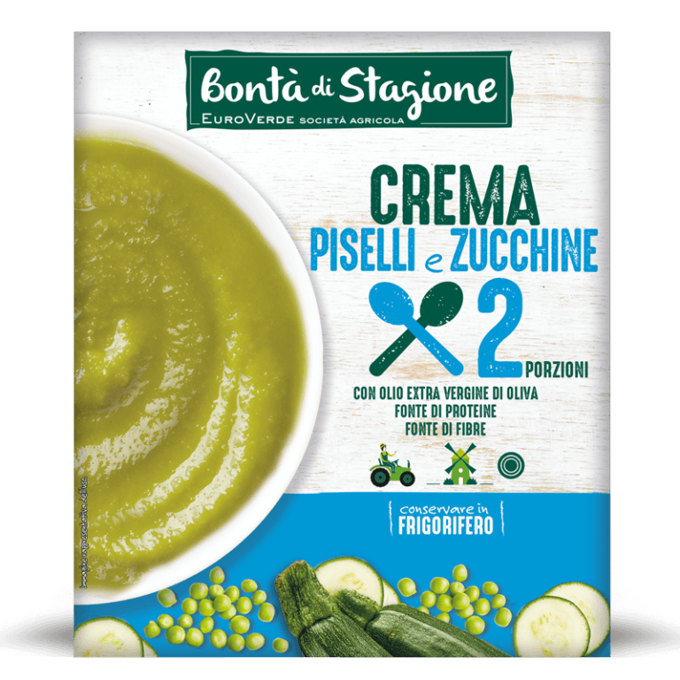 Crème petits pois et courgettes 620g