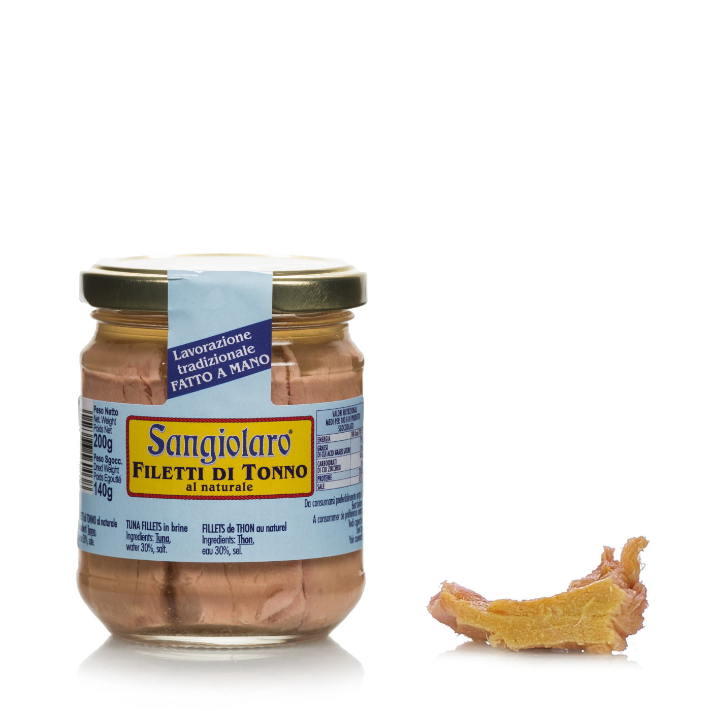 Filets de Thon au Naturel 200g