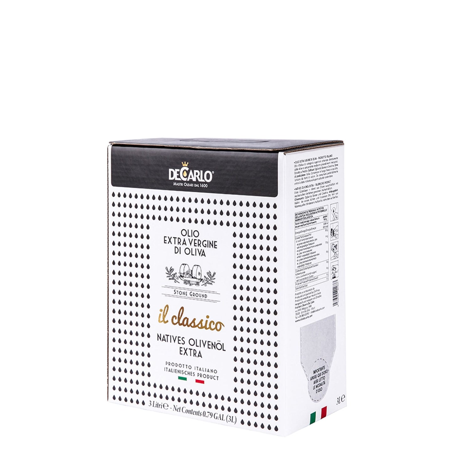 Huile d'olive extra vierge Bio 3lt