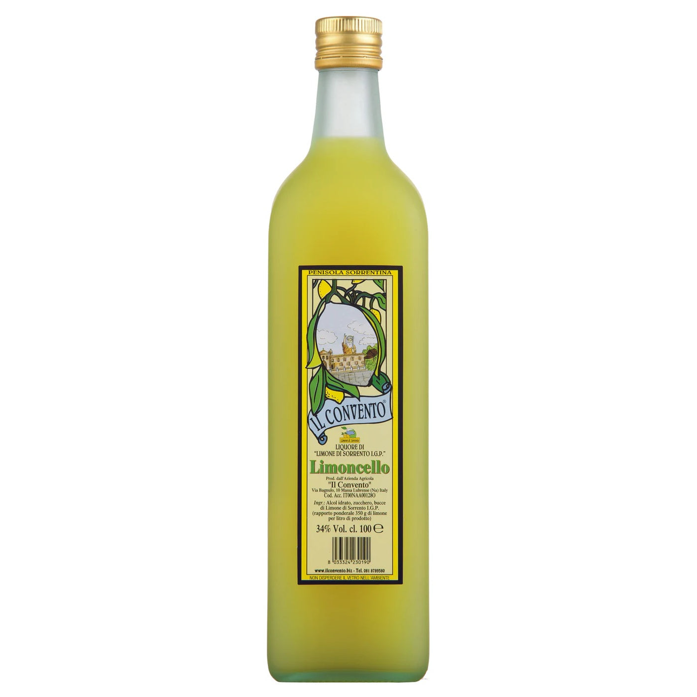Limoncello Il Convento 0,5lt