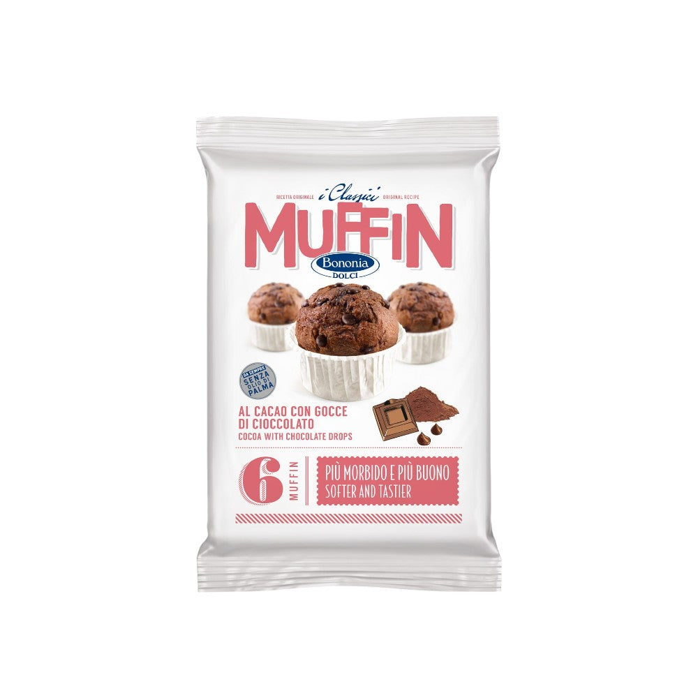 Muffin cacao et pépites de chocolat 252g