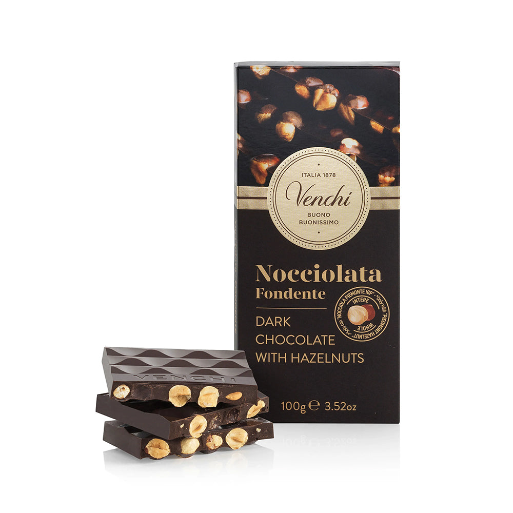 Barre Chocolat Noir Noisette 100g