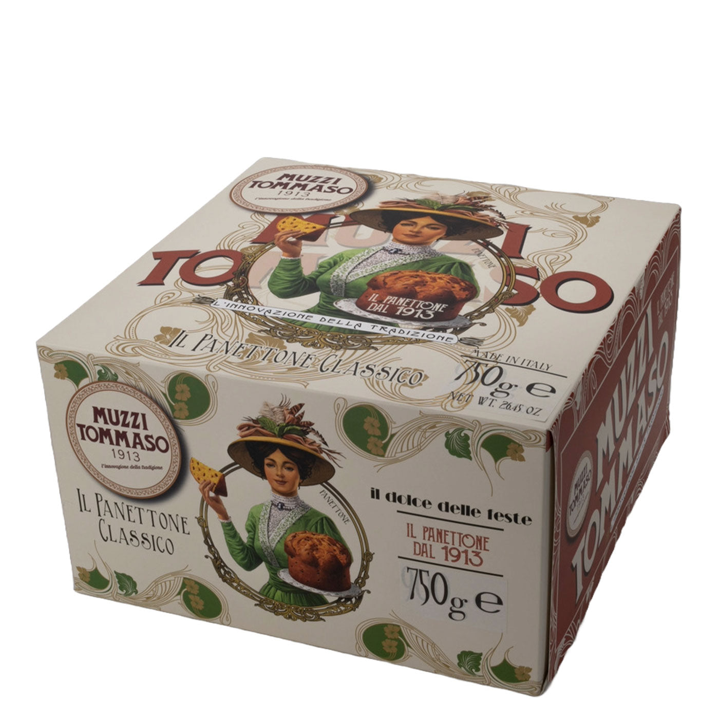 Panettone Classique 750 g Boîte Muzzi