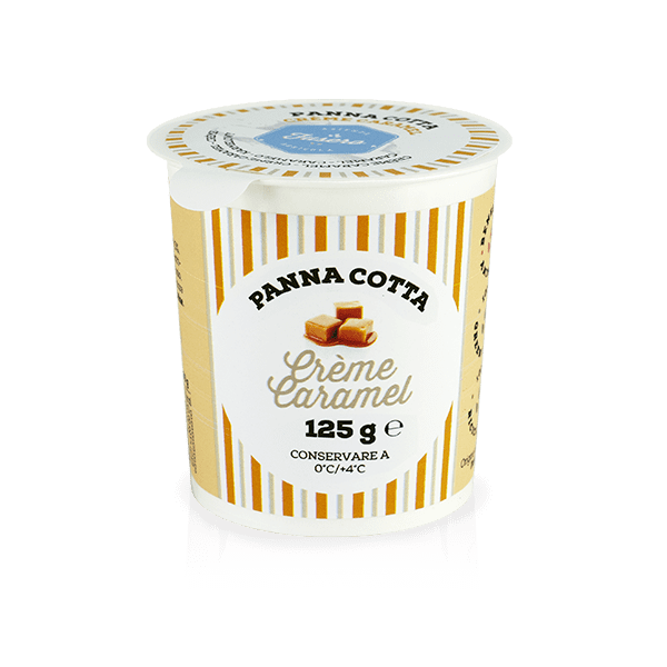 Panna cotta au caramel 125g