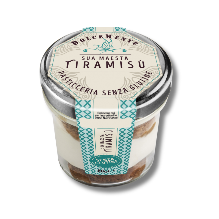 DOLCEMENTE SUA MAESTÀ TIRAMISU’ 80 G