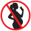 interdit aux femmes enceintes