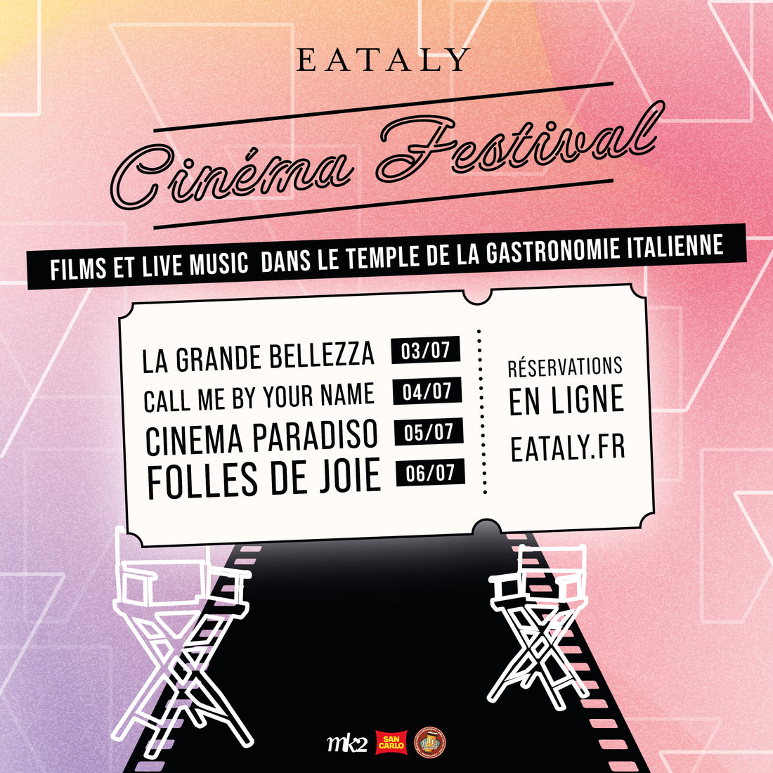 Eataly organise son premier festival du cinéma italien !