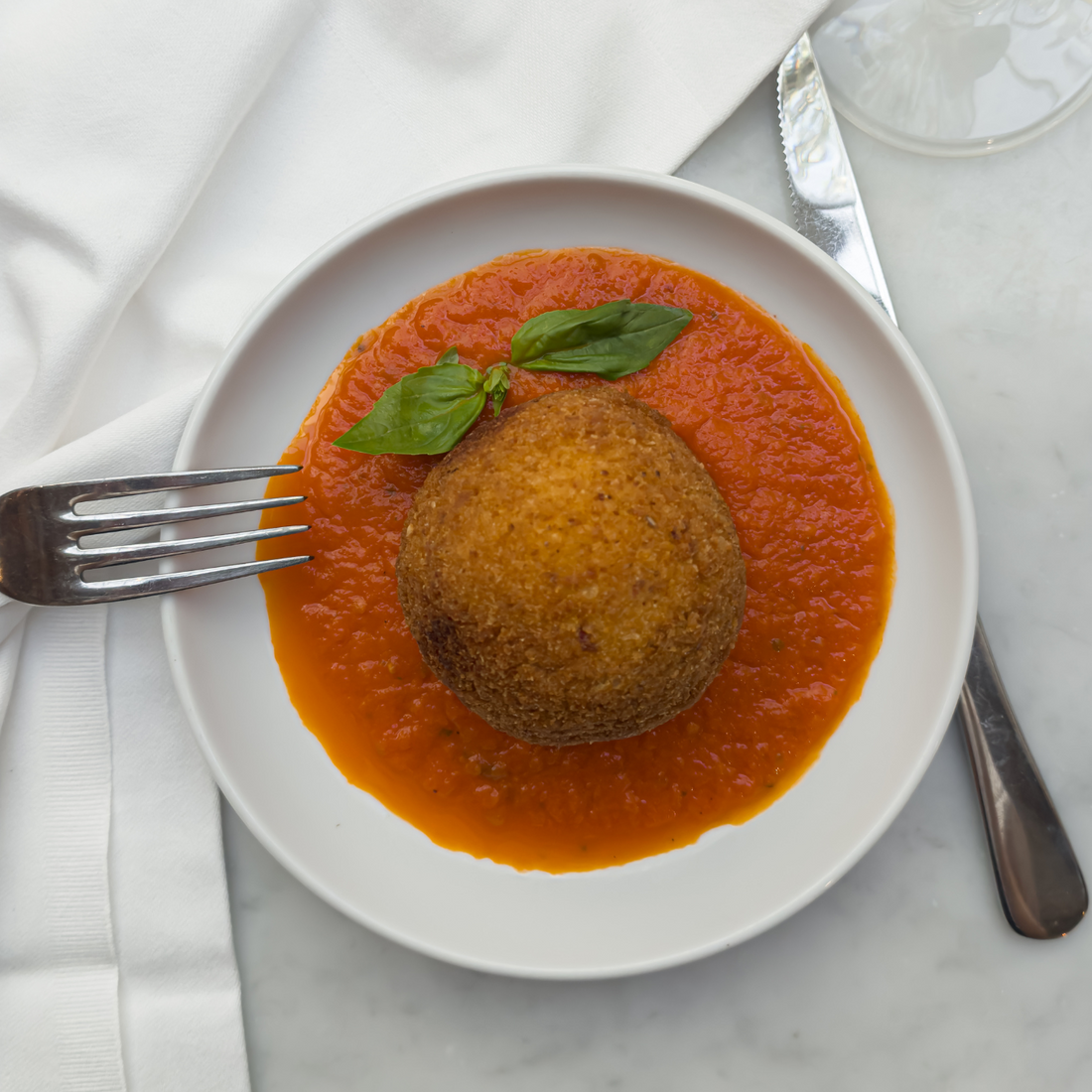 Recette : Arancini al ragù