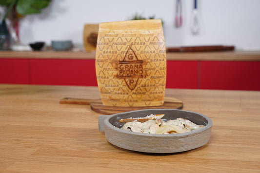 Recette : Filets de poulet aux champignons & Grana Padano DOP