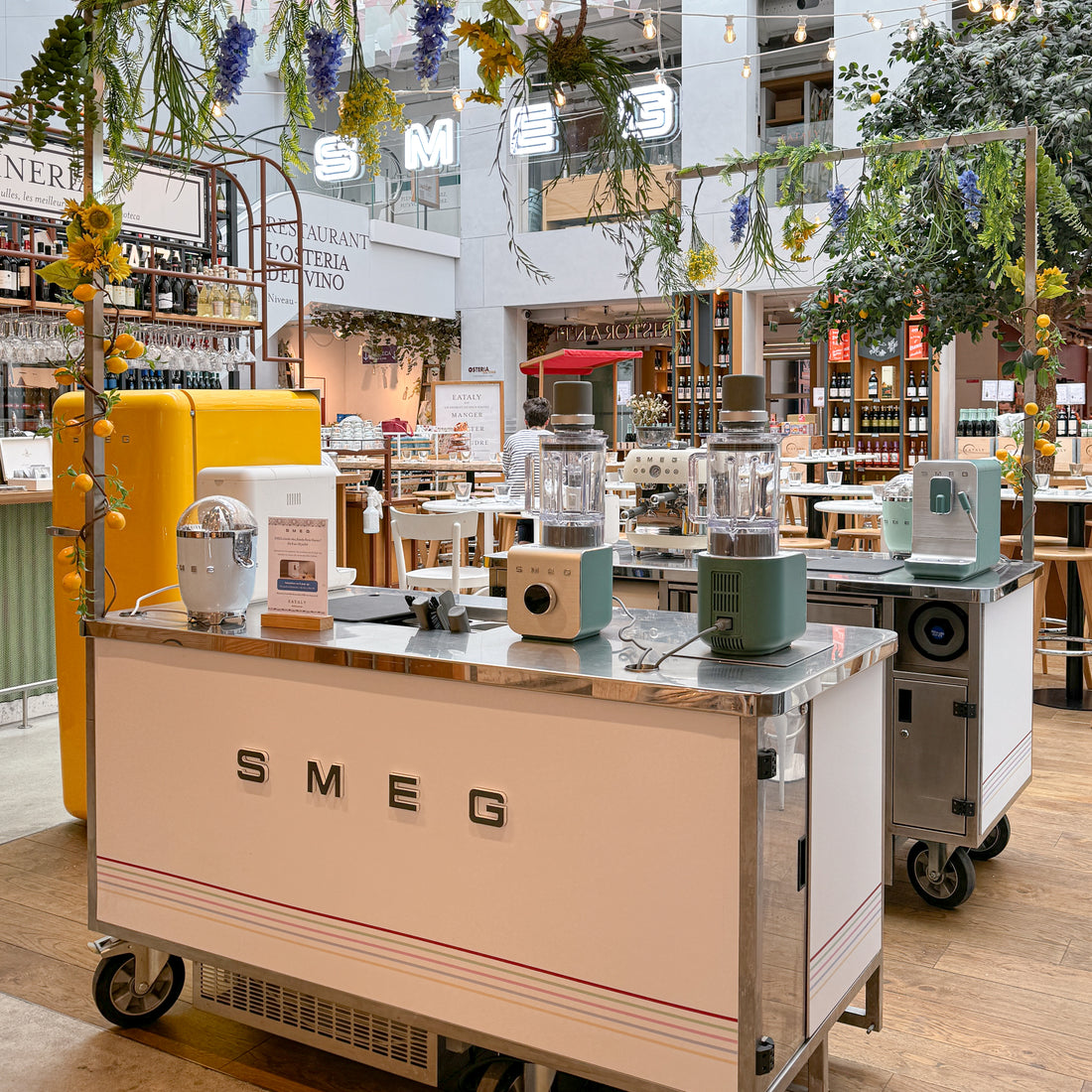 Smeg s'invite chez Eataly du 8 au 28 juillet