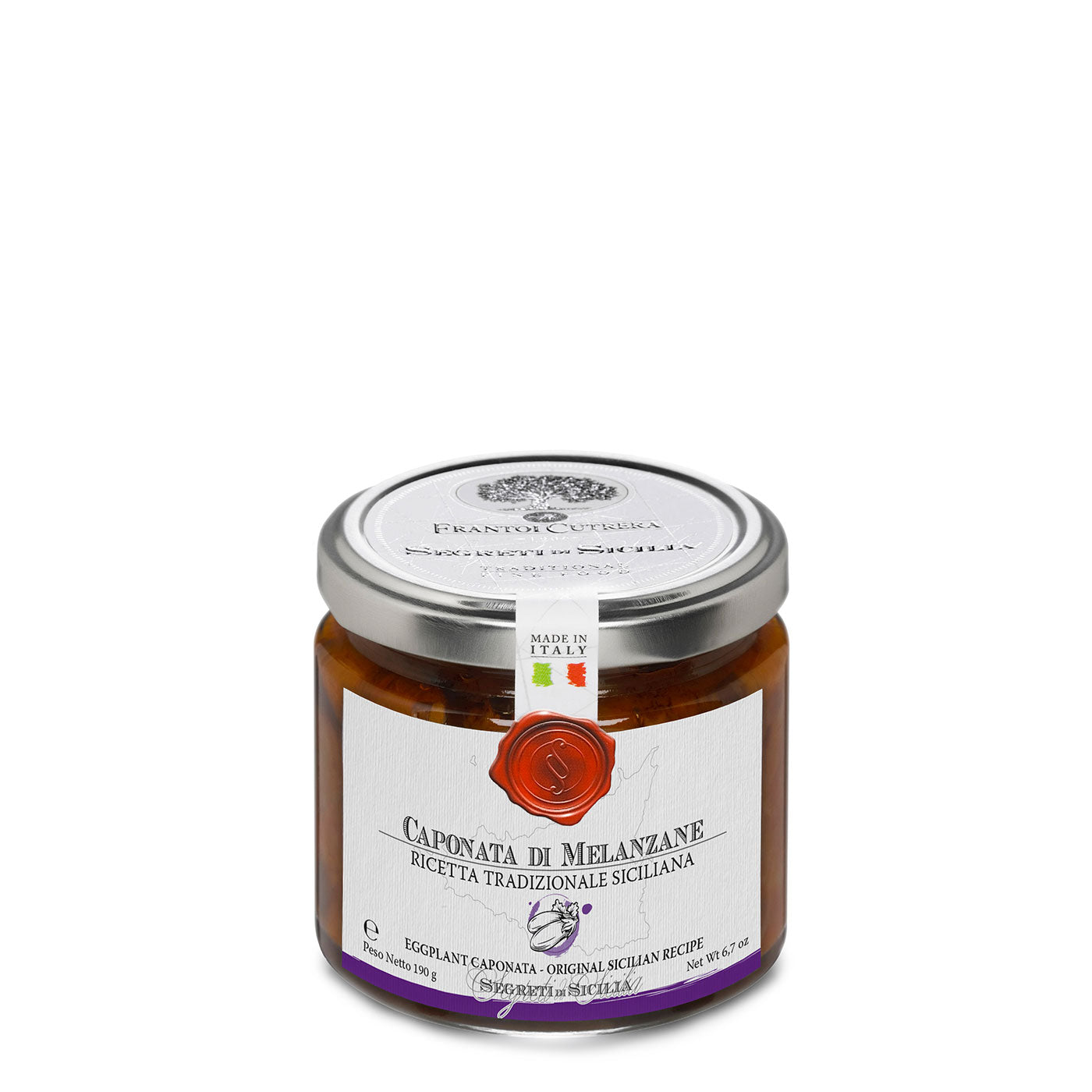 Caponata d'aubergines 190g