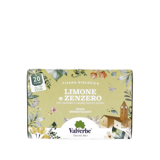 Infusion citron et gingembre 30g