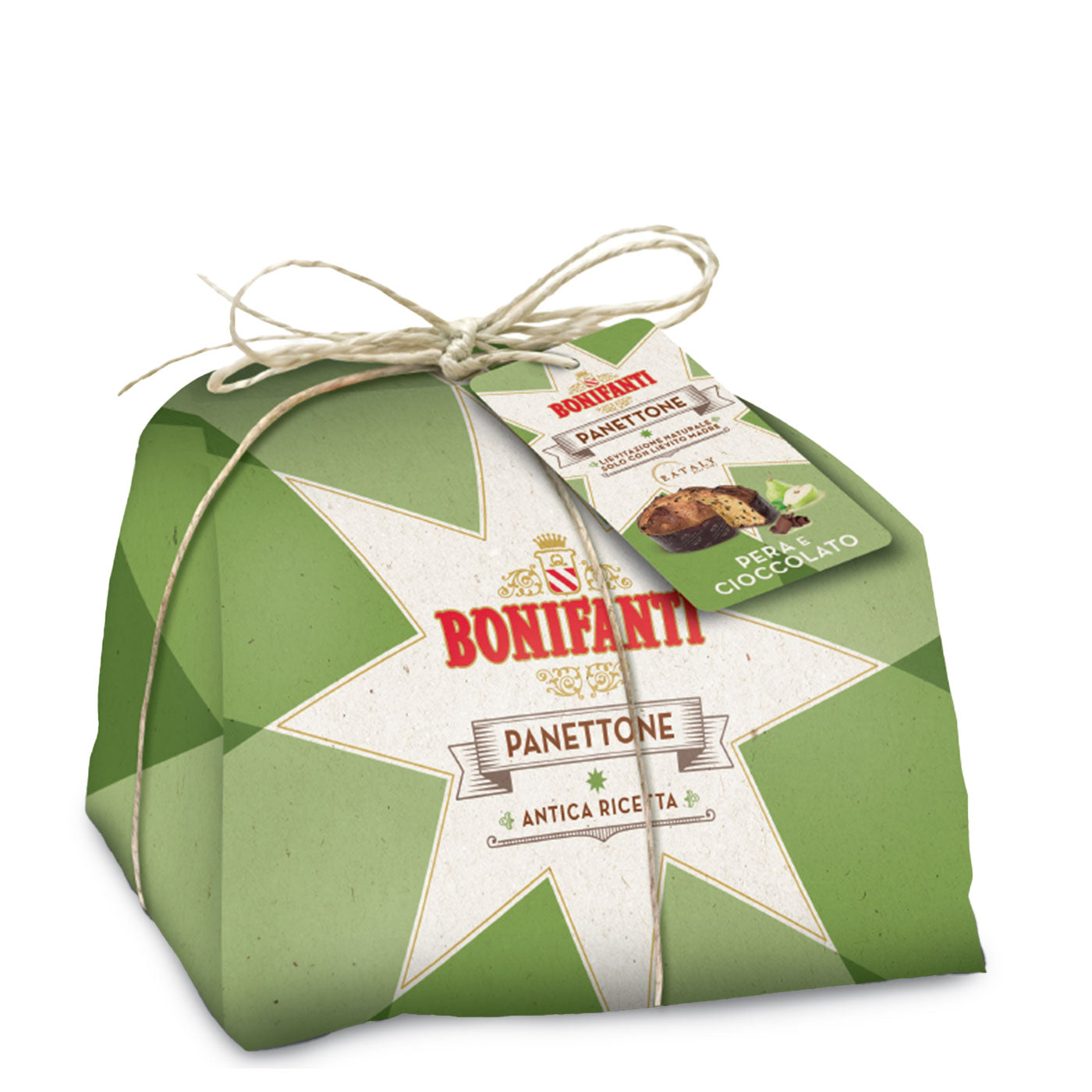 Panettone Poire et Chocolat Bonifanti 1Kg