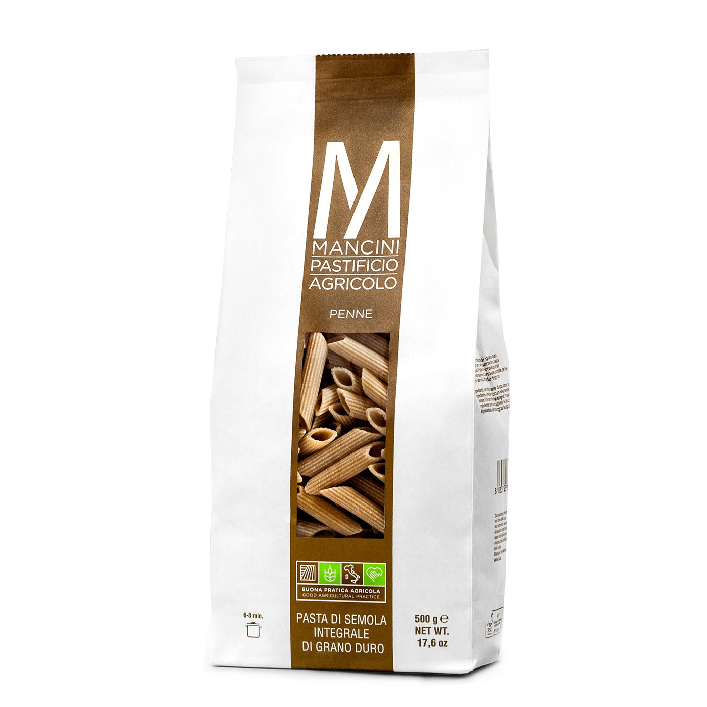 Penne au Blé Entier 500g