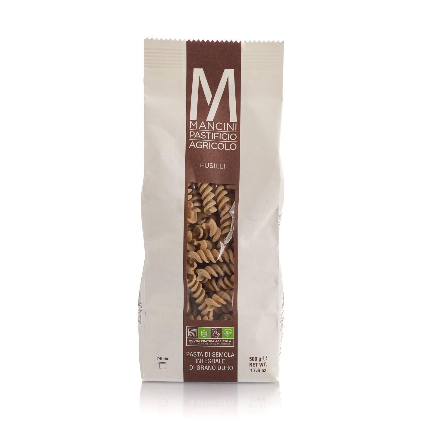 Fusilli au Blé Entier 500g