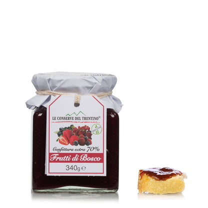 Confiture aux fruits des bois 340g
