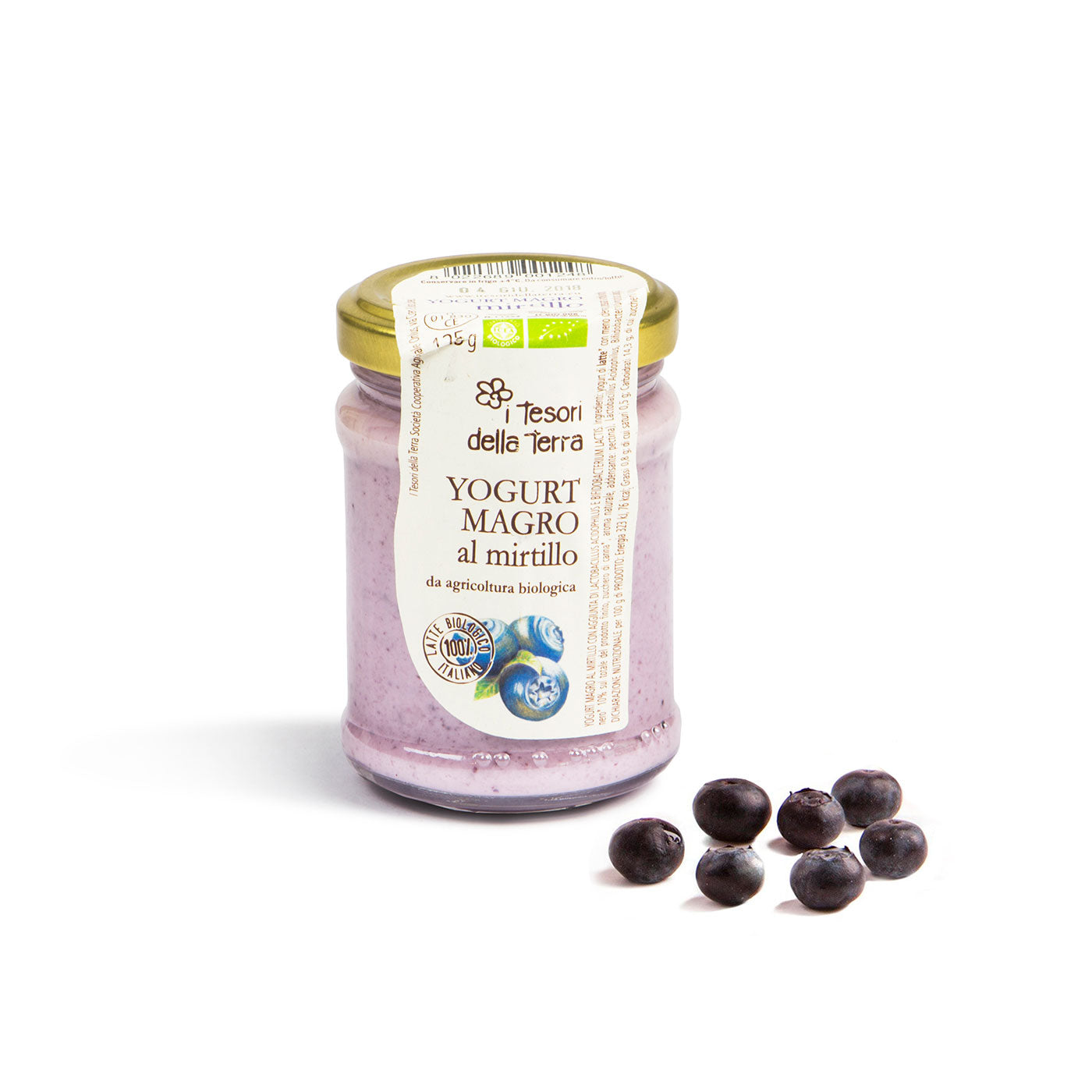 Yaourt myrtille allégé 125g