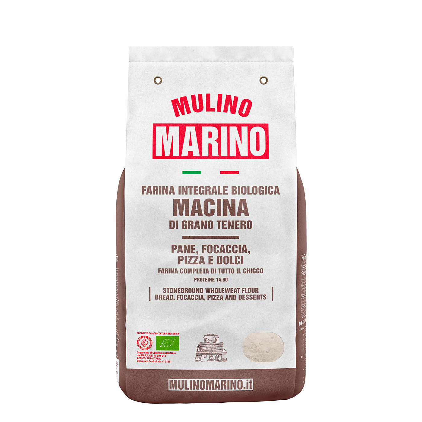 Farine de Blé moulu Bio 1kg