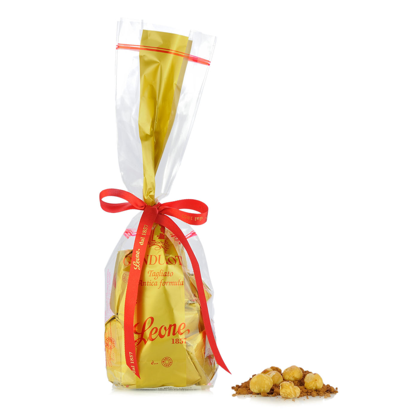Gianduiotti aux noisettes et chocolats 200g