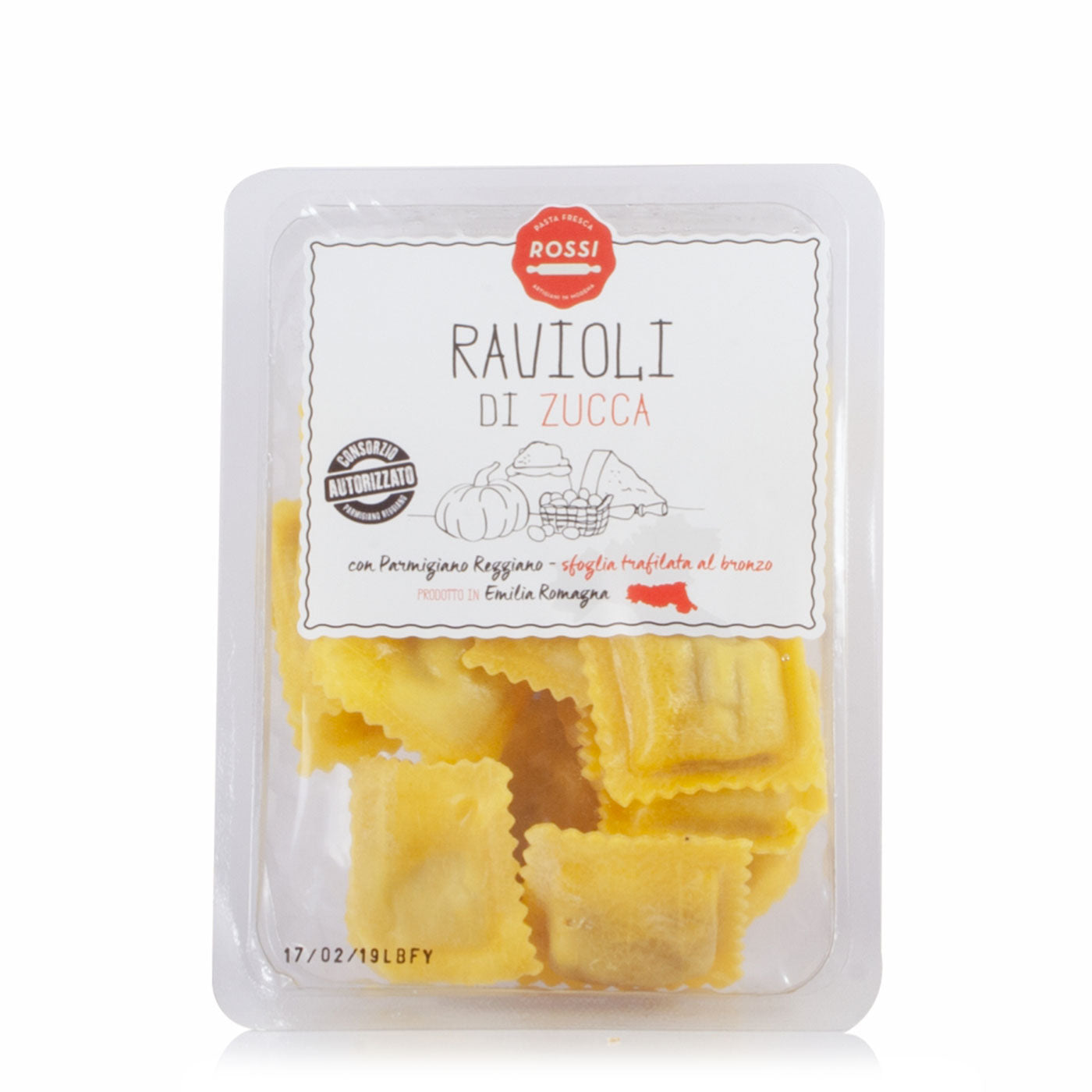 Ravioli à la citrouille 250g