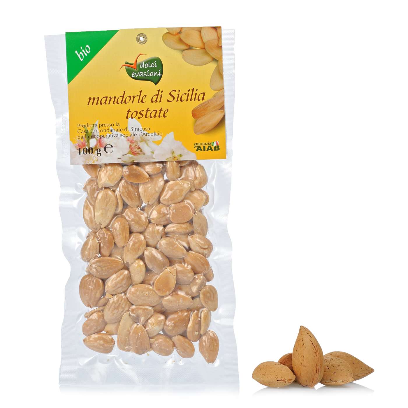 Amandes grillées siciliennes 100g