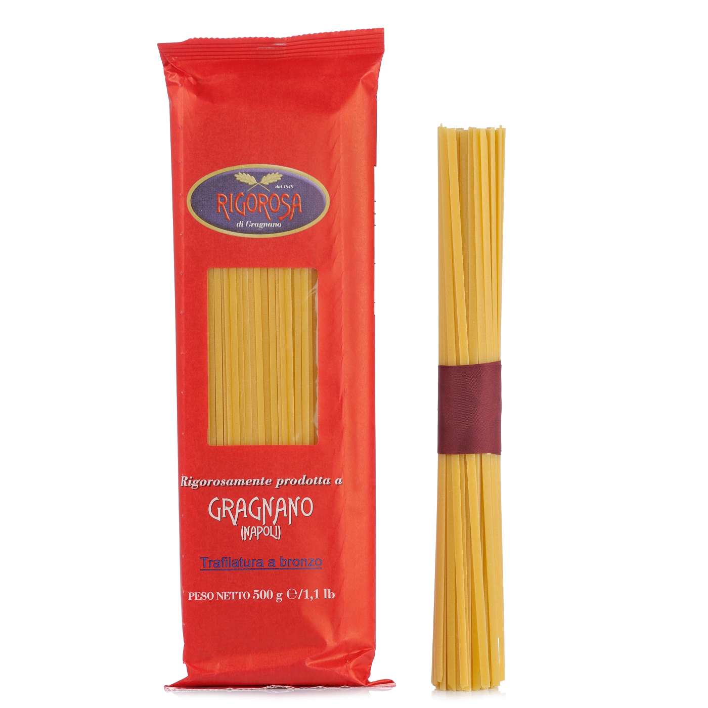 Linguine en semoule de blé dur 500g Rigorosa