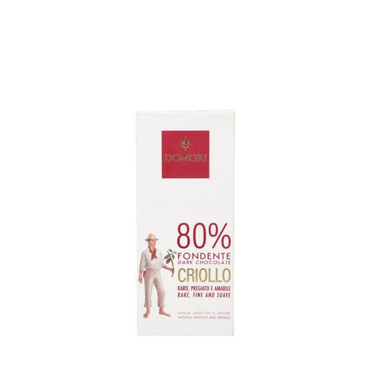 Tablette de chocolat Criollo 80% 50g